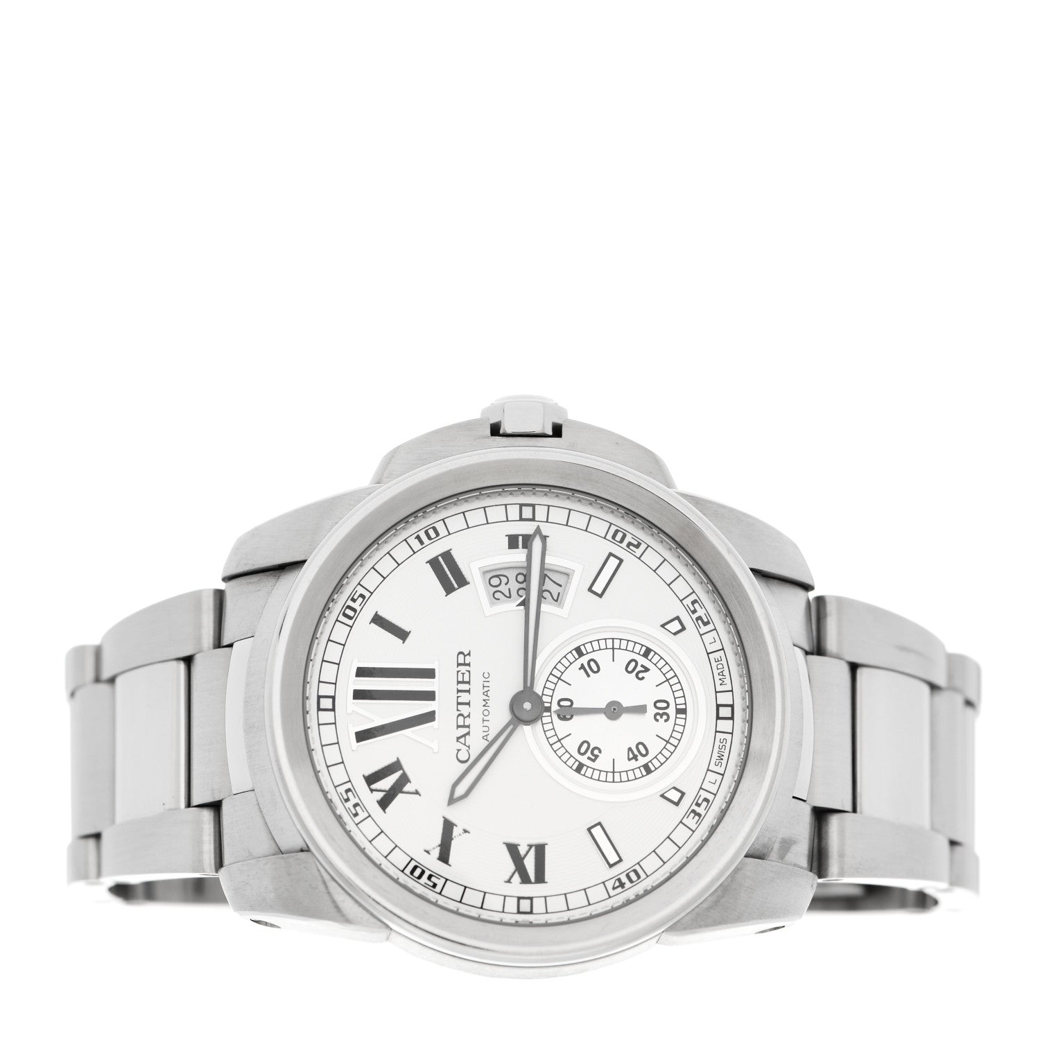 Cartier Stainless Steel 42mm Calibre de Cartier Automatic Watch 2 of 5