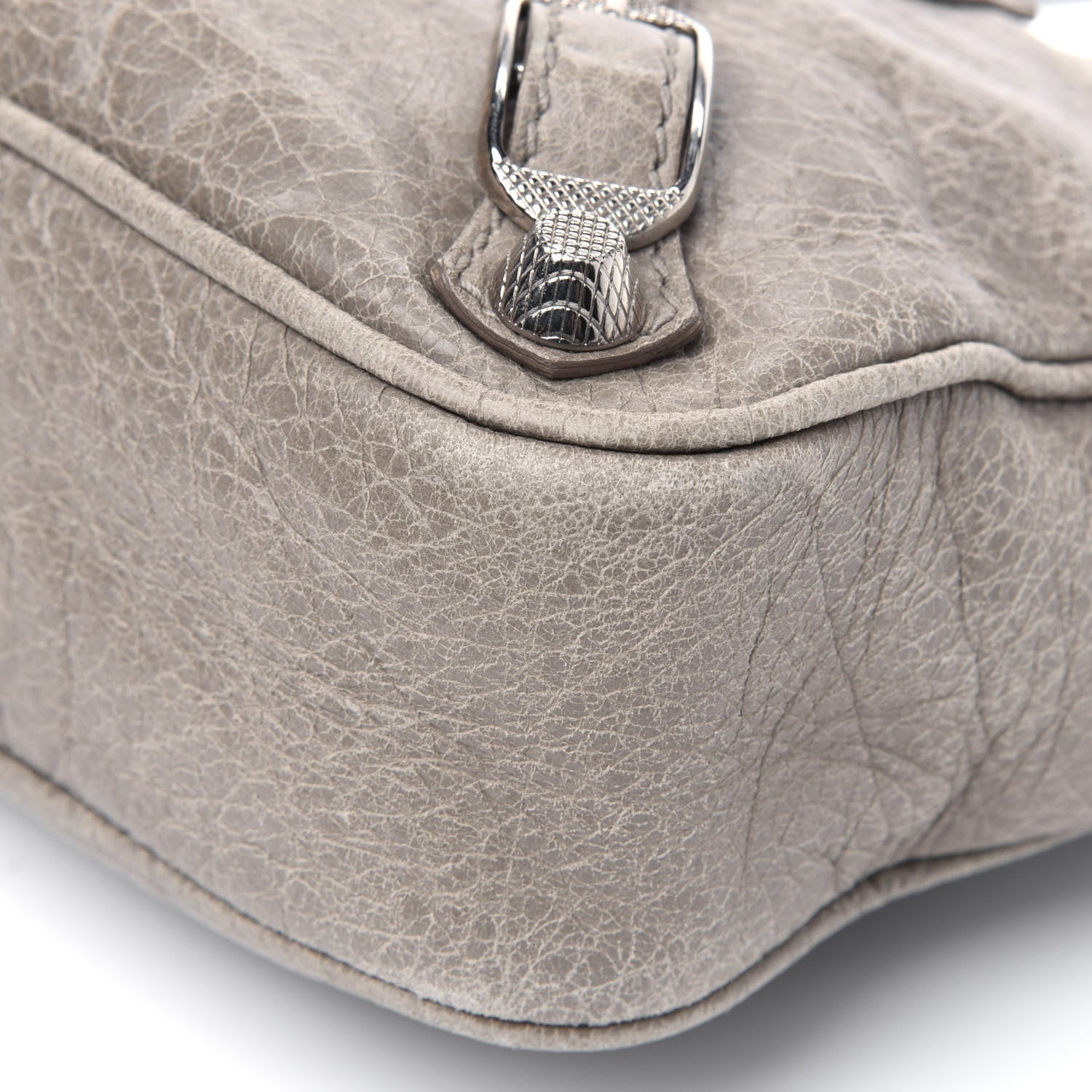 Balenciaga Agneau Giant 12 Silver Hardware Hip Papyrus 13 of 30