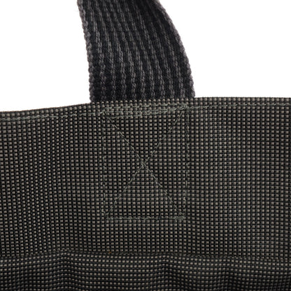 Hermes Canvas Herline MM Tote Grey 8 of 14