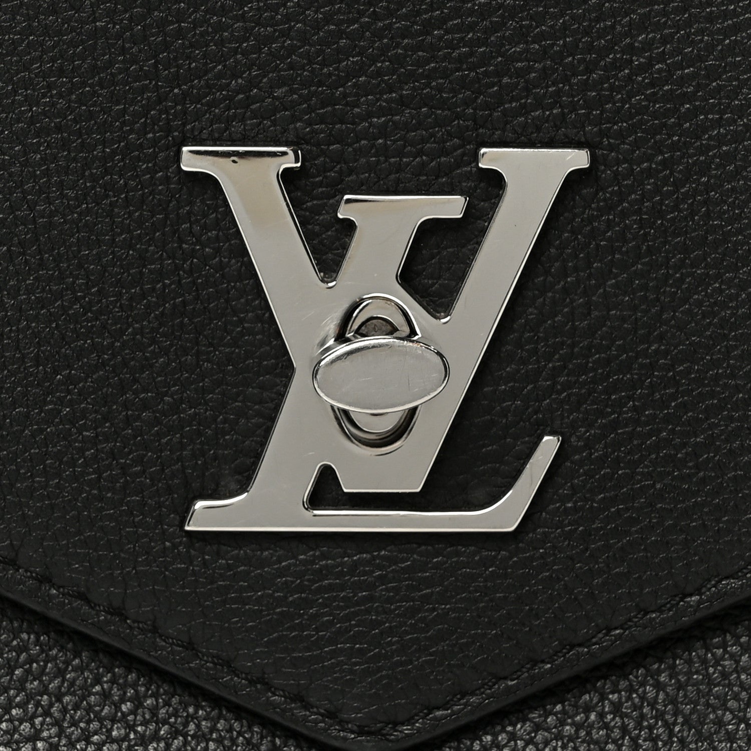 Louis Vuitton Soft Calfskin My Lockme Chain Bag BB Black 7 of 9