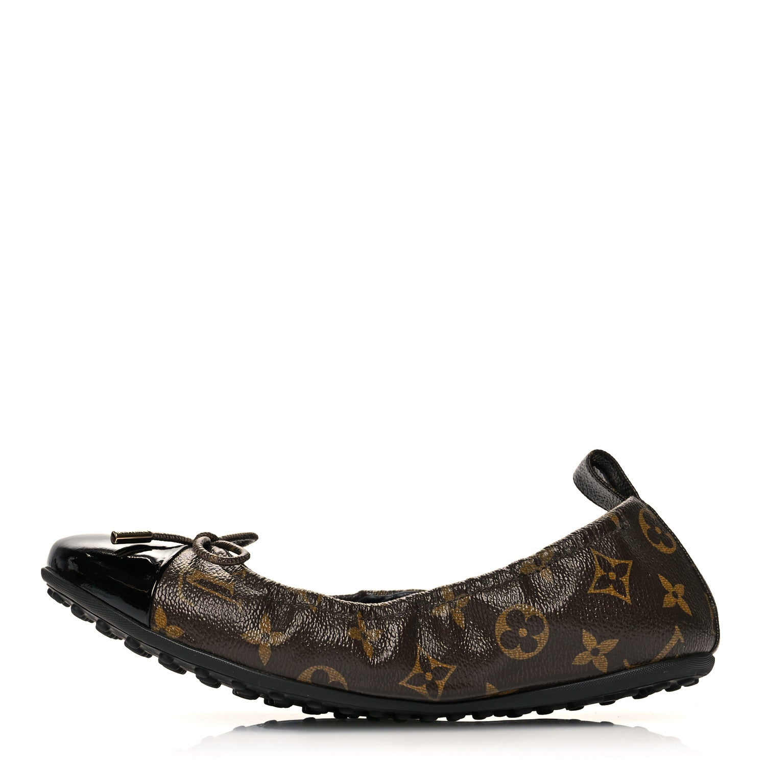 Louis Vuitton Monogram Flirty Ballerina Flats 40 Black 1 of 10