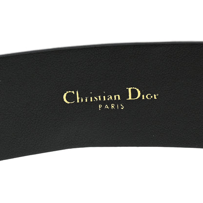 Christian Dior Calfskin 30 Montaigne Belt 90 36 Black 3 of 6