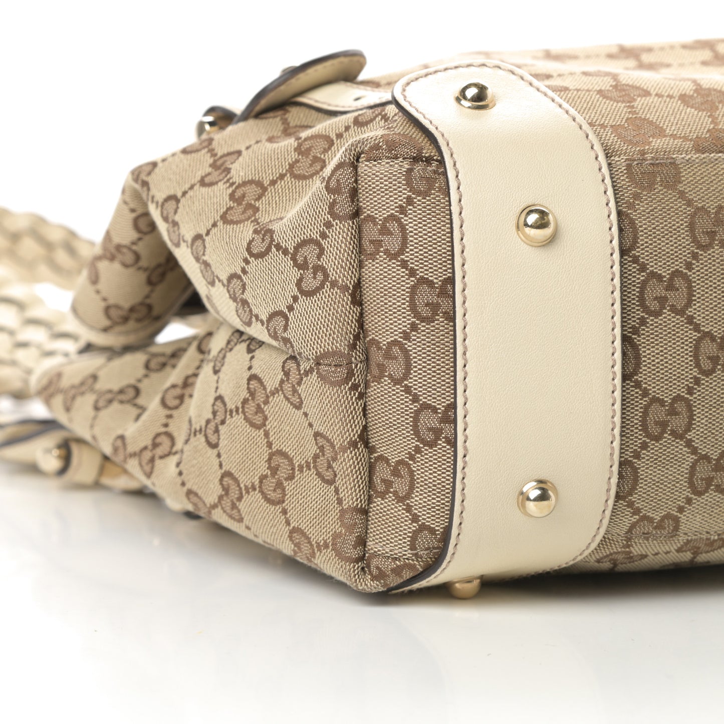 Monogram Small Pelham Shoulder Bag Off White