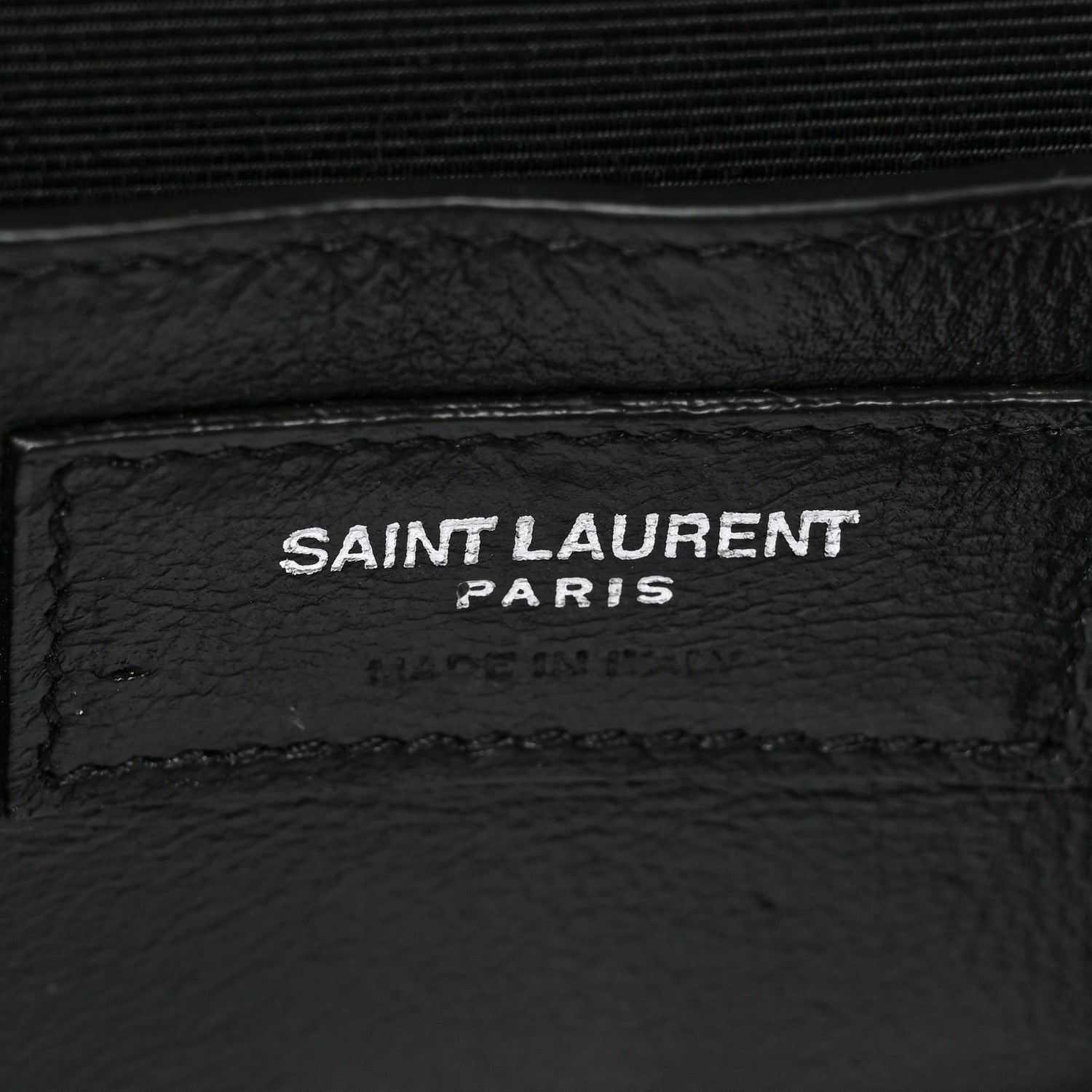 Saint Laurent Grain De Poudre Textured Mixed Matelasse Triquilt Small Monogram Satchel Black 6 of 13