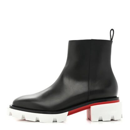 Christian Louboutin Calfskin Maxiboot Boots 38.5 Black 1 of 9