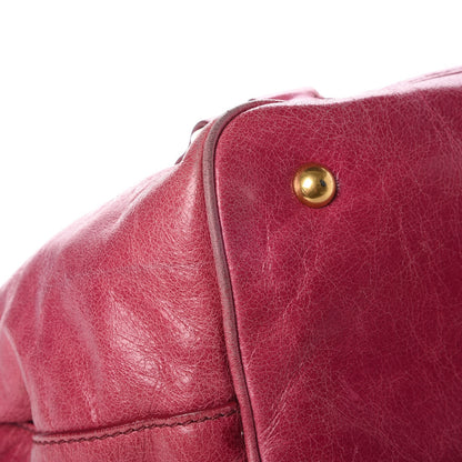 Miu Miu Vitello Lux Tote Pink 11 of 13