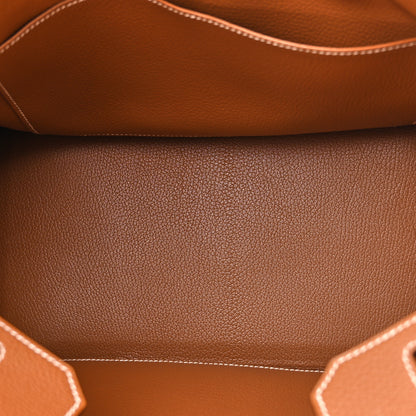 Hermes Togo Birkin 35 Gold 4 of 10