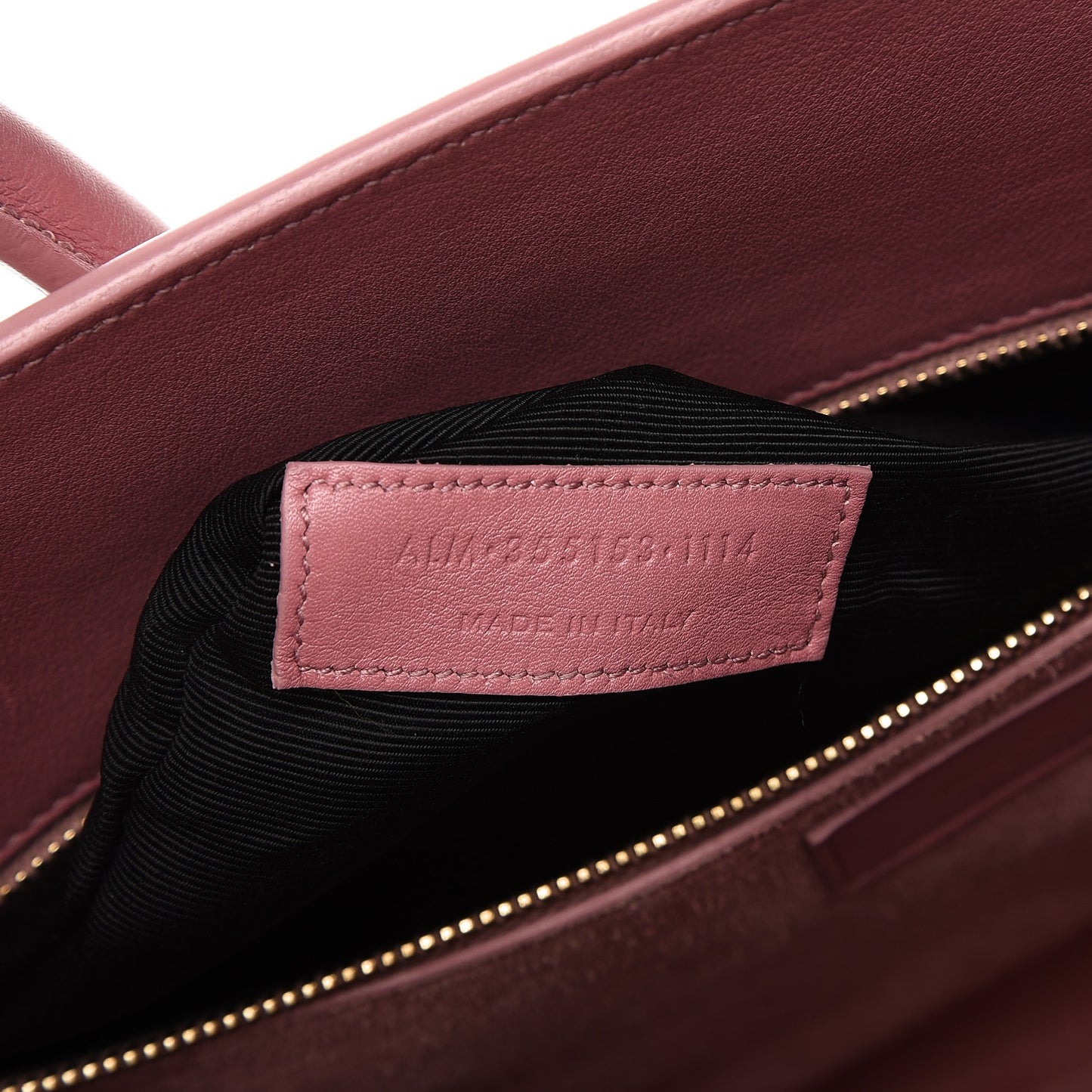 Calfskin Small Sac De Jour Dark Rose