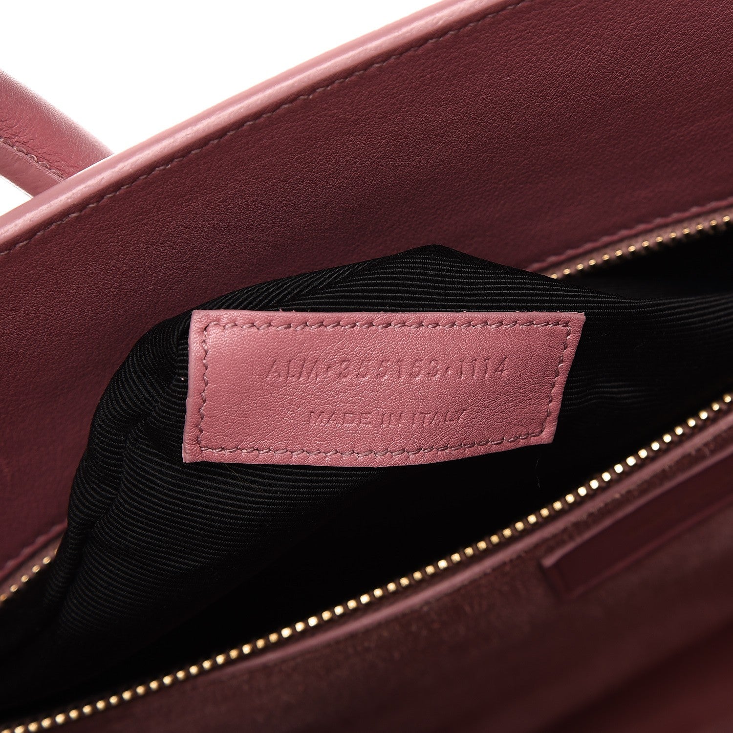 Saint Laurent Calfskin Small Sac De Jour Dark Rose 8 of 14