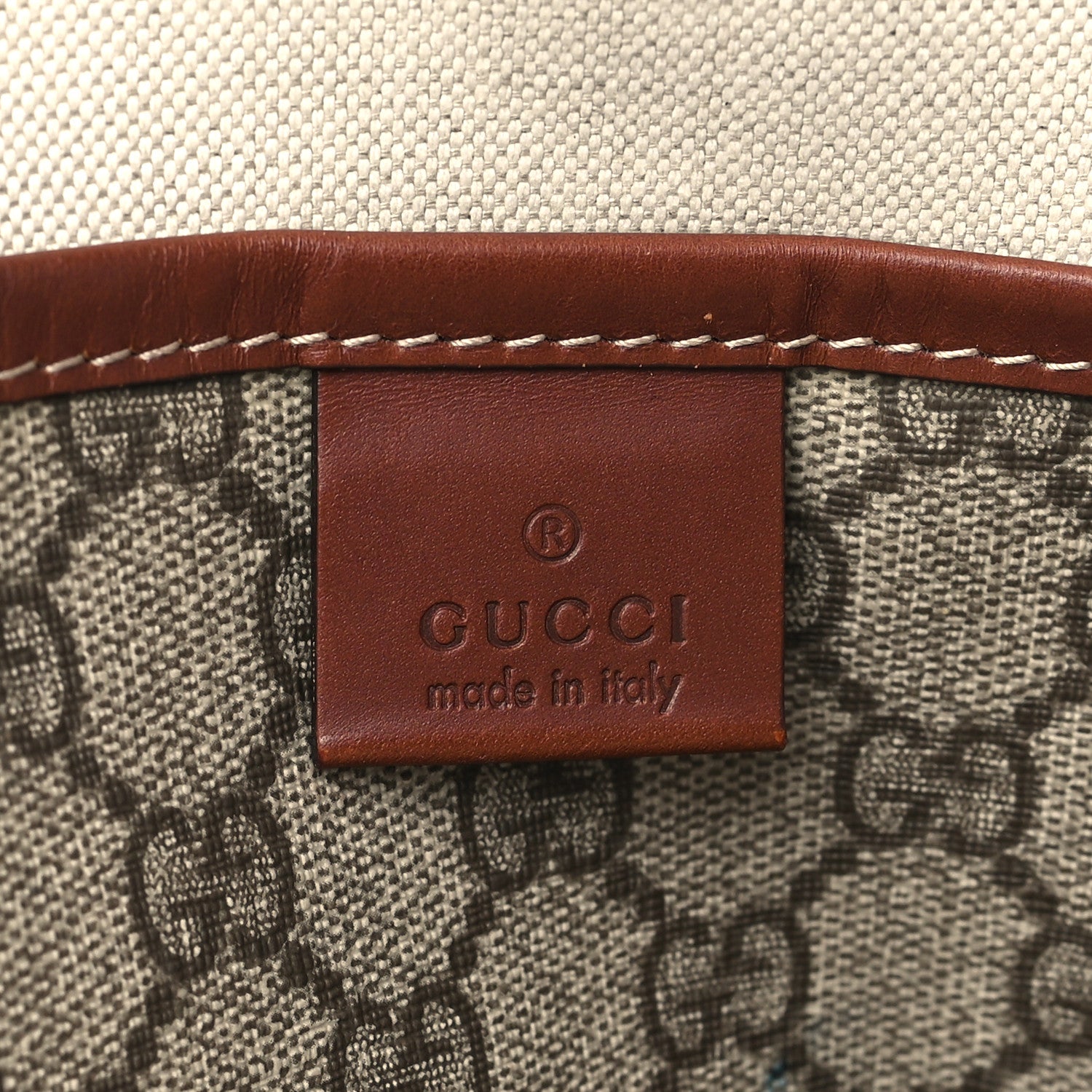 Gucci GG Plus Monogram Medium Signature Web Loop Tote Brown 6 of 9