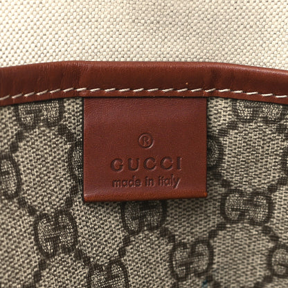 Gucci GG Plus Monogram Medium Signature Web Loop Tote Brown 6 of 9