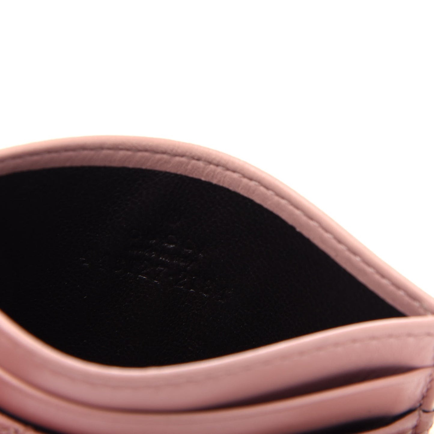 Calfskin Matelasse GG Marmont Card Holder Perfect Pink