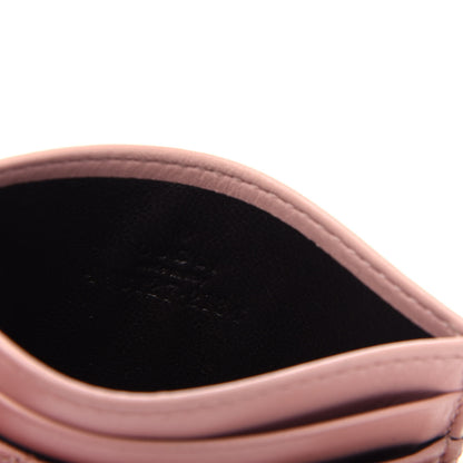 Gucci Calfskin Matelasse GG Marmont Card Holder Perfect Pink 6 of 7