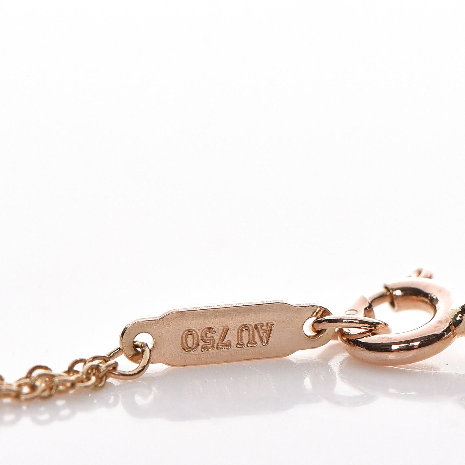 Tiffany 18K Yellow Gold Infinity Bracelet 3 of 4