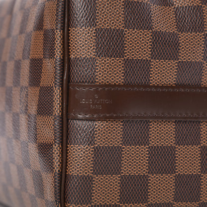 Louis Vuitton Damier Ebene Speedy Bandouliere 25 6 of 12