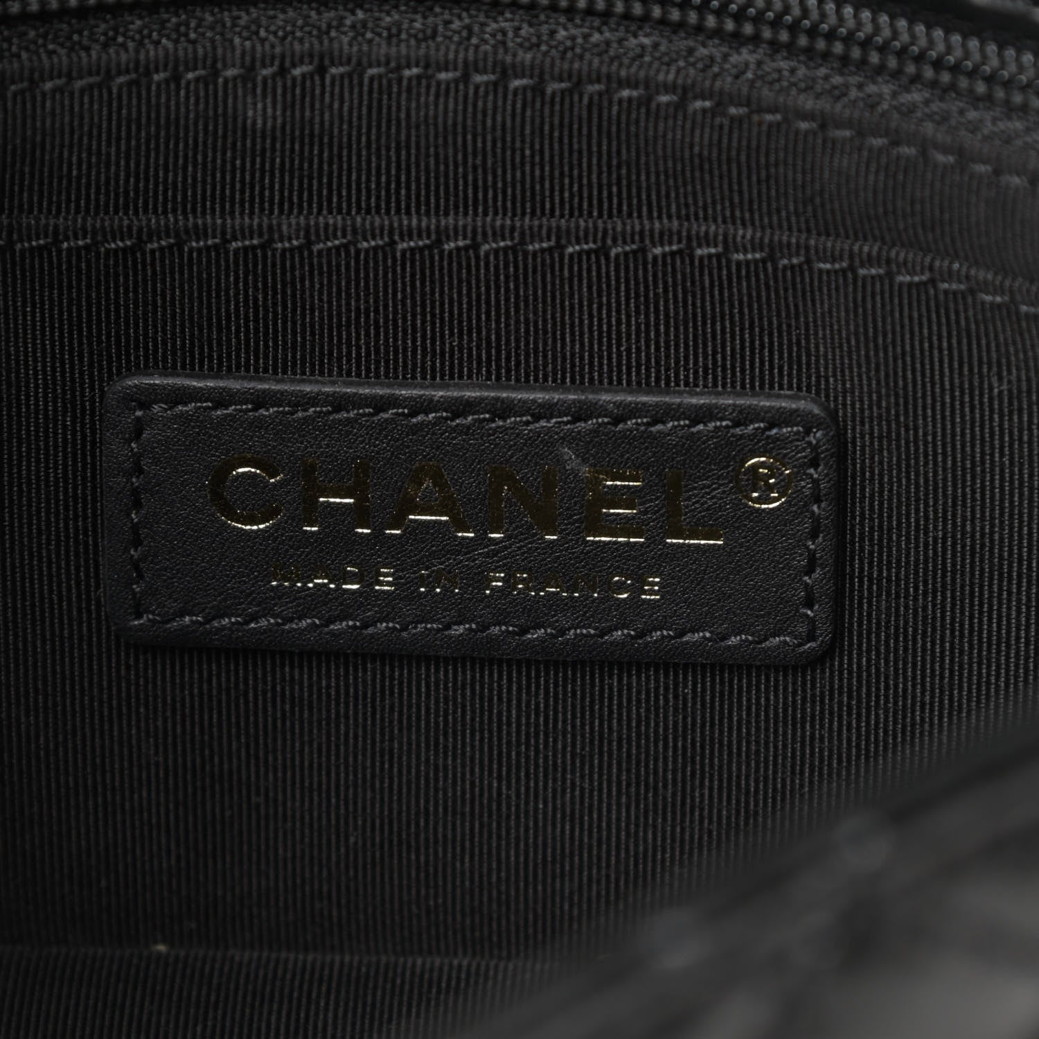 Chanel Shiny Lambskin Quilted Small Montcoco Flap Black 6 of 12