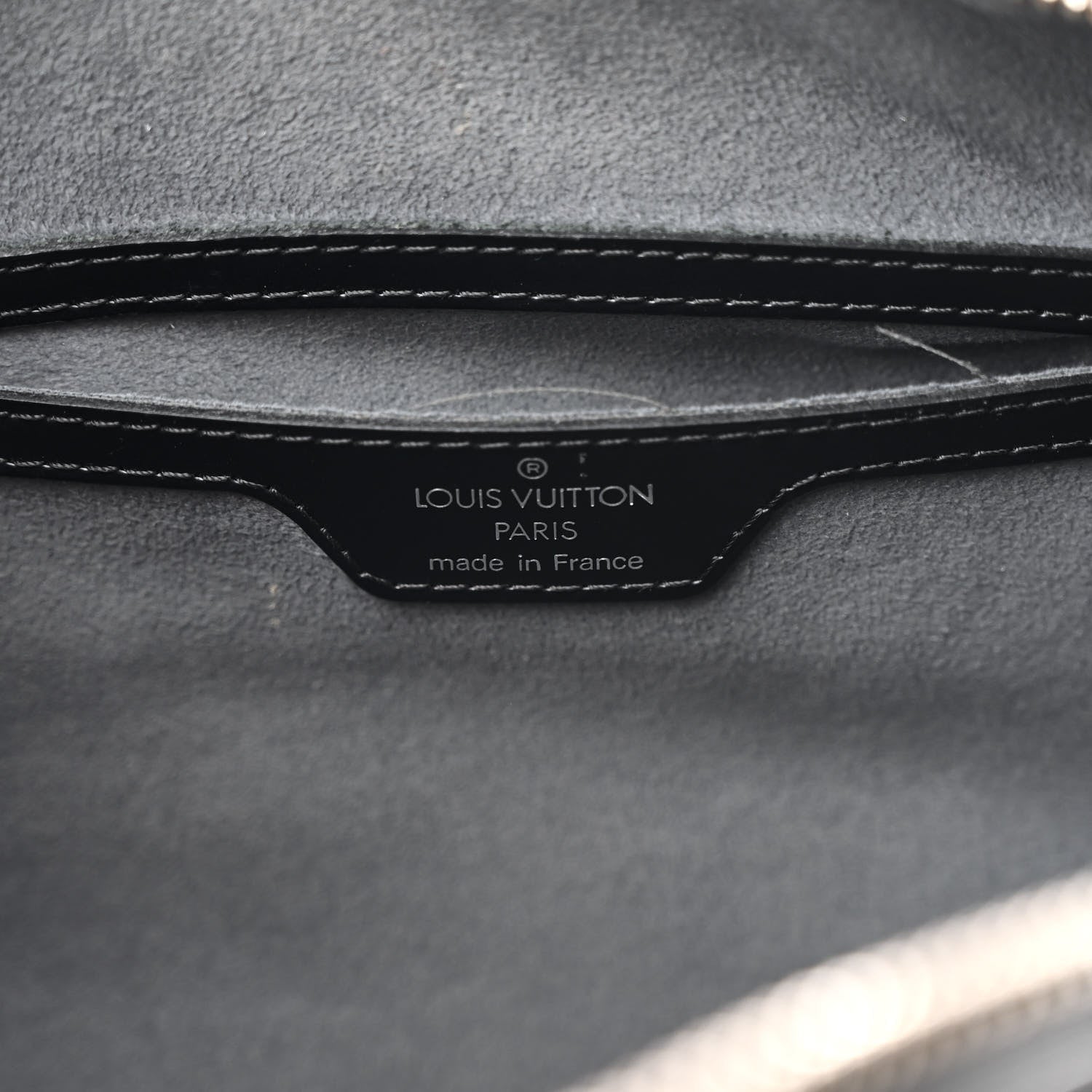 Louis Vuitton Epi Soufflot Black 7 of 14