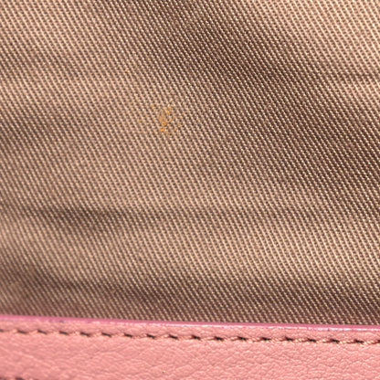 MCM Calfskin Ottomar Monogram Duffle Bag Pink 18 of 24