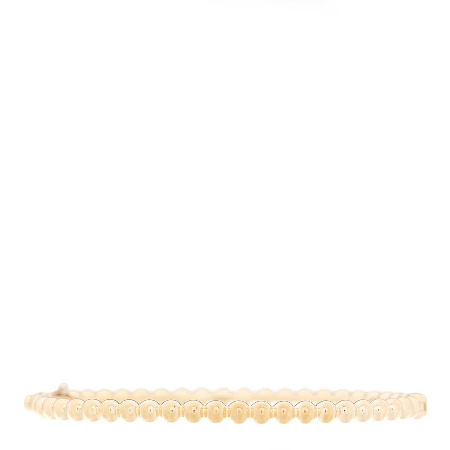 18K Yellow Gold Perlee Pearls of Gold Bracelet S