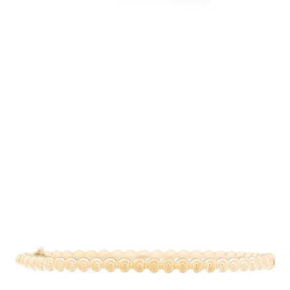 Van Cleef & Arpels 18K Yellow Gold Perlee Pearls of Gold Bracelet S 2 of 3
