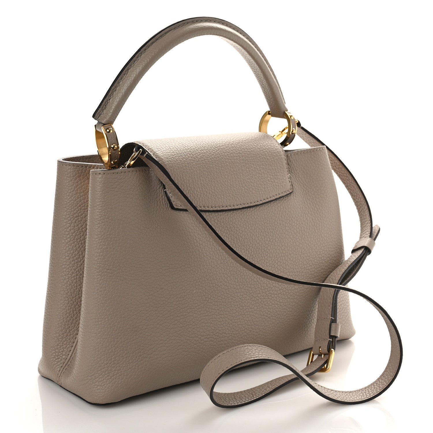 Louis Vuitton Taurillon Capucines PM Galet 3 of 8