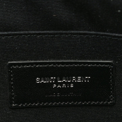Saint Laurent Calfskin Universite Zipped Tablet Holder Black 6 of 14