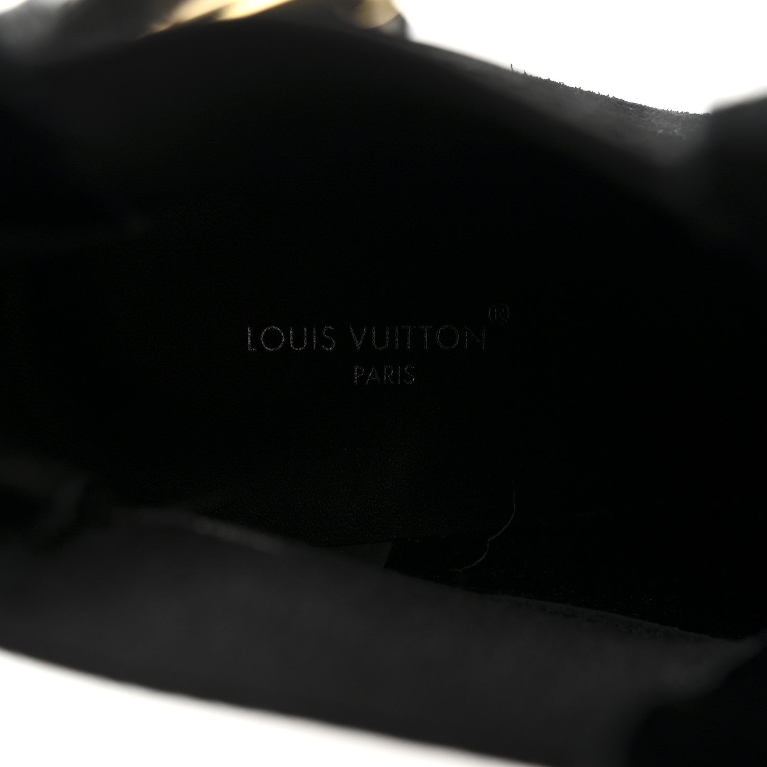 Louis Vuitton LV Suede Beaubourge Ankle Boot 38 Black 8 of 9