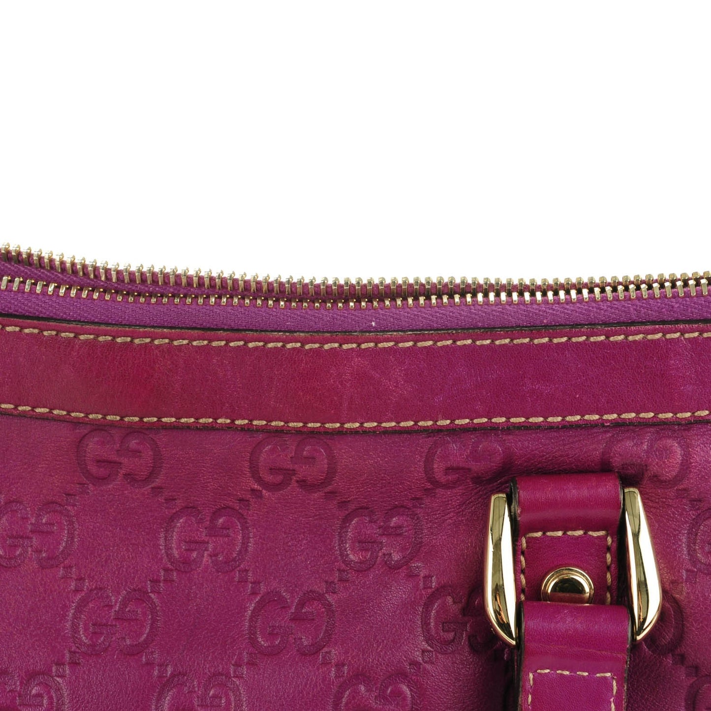 Guccissima Medium Abbey Tote Purple