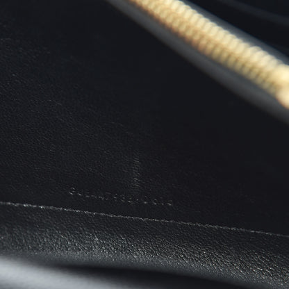 Saint Laurent Grain De Poudre Star Studded Monogram Wallet on Chain Black 8 of 10