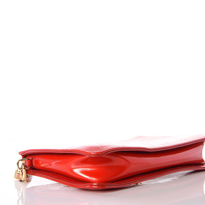 Louis Vuitton Vernis Lexington Pochette Red 6 of 12