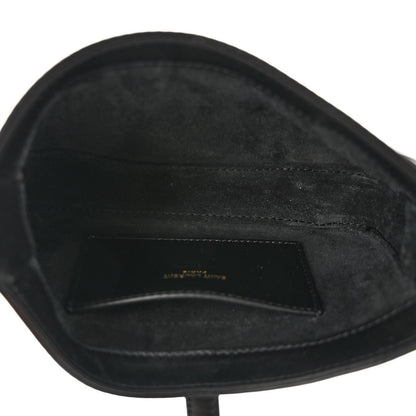 Saint Laurent Smooth Calfskin Le 5 A 7 Mini Hobo Black 5 of 9
