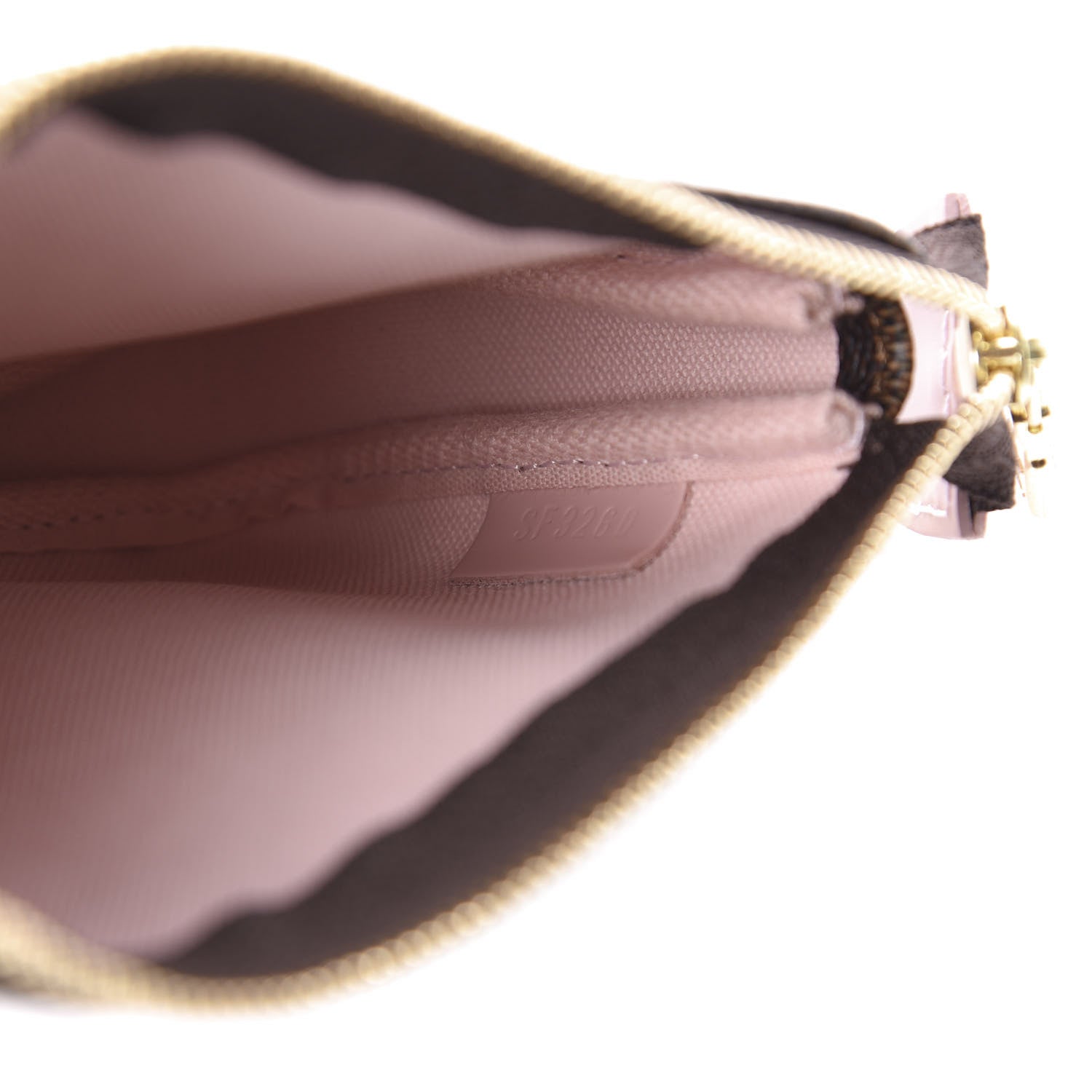 Louis Vuitton Damier Ebene 2020 Christmas Animation Big Wheel Mini Pochette Accessories Rose Ballerine 9 of 11