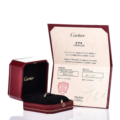 Cartier 18K Pink White Yellow Gold 3.5mm Vendome Louis Cartier Wedding Band Ring 48 4.5 7 of 7