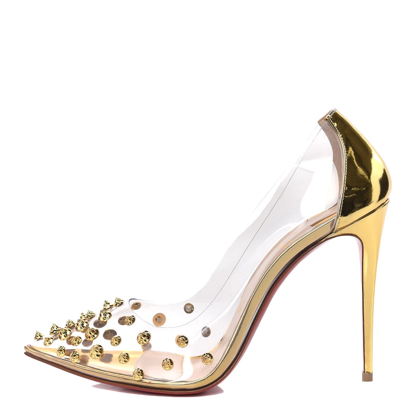 PVC Specchio Collaclou 100 Pumps 39.5 Gold