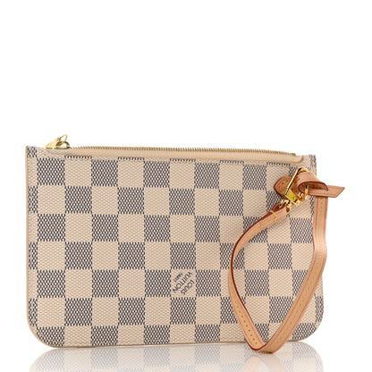Louis Vuitton Damier Azur Neverfull PM Pochette 3 of 7