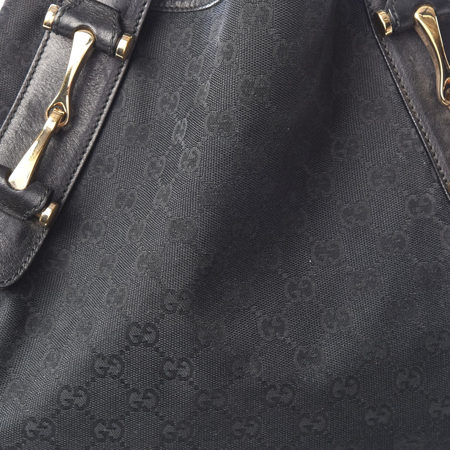 Gucci Monogram Medium Pelham Shoulder Bag Black 8 of 8
