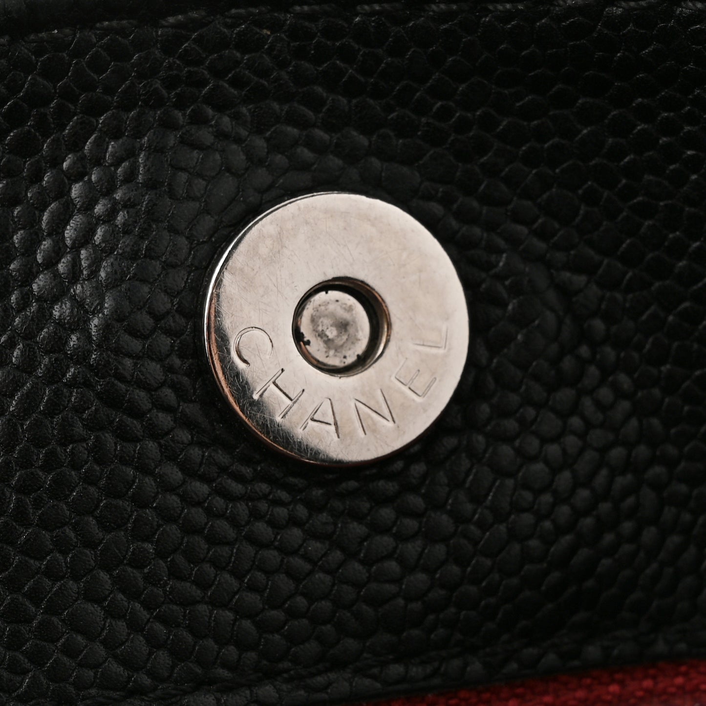 Caviar Timeless CC Shoulder Bag Black