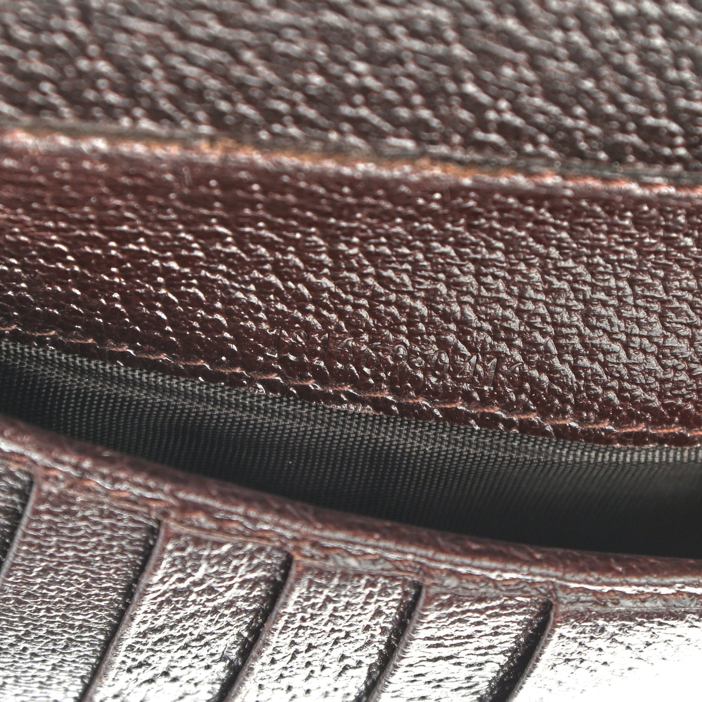Monogram Web Ladies Web French Wallet Brown