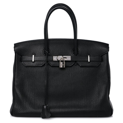 Hermes Togo Birkin 35 Black 1 of 14