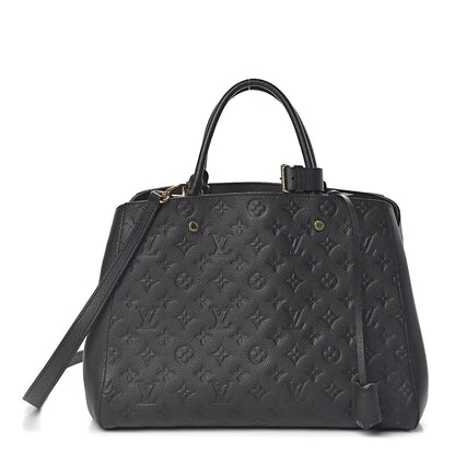 Louis Vuitton Empreinte Montaigne GM Black 1 of 10