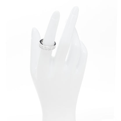 Cartier 18K White Gold Diamond Tectonic Band Ring 53 6.5 3 of 6