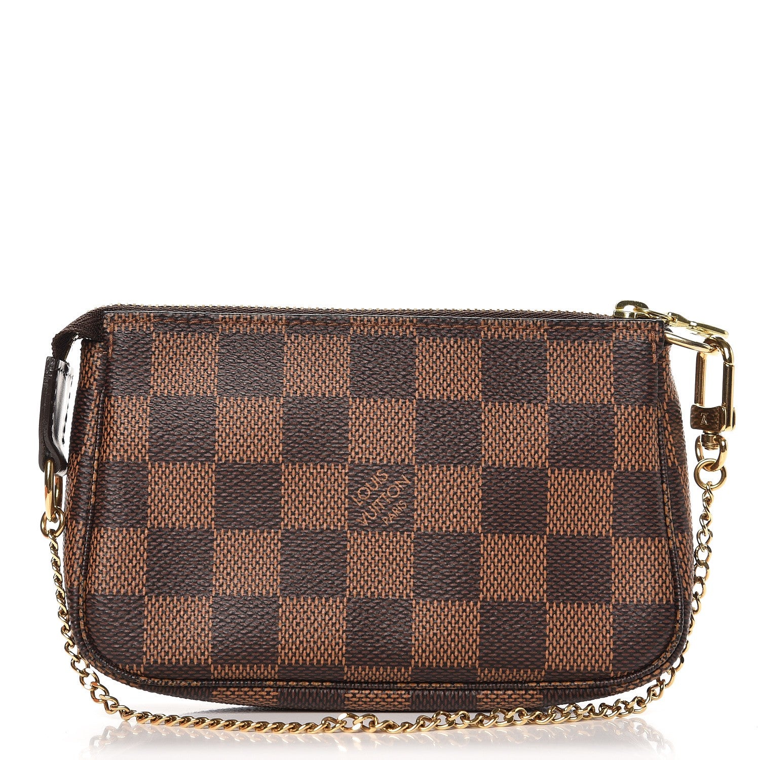 Louis Vuitton Damier Ebene Mini Pochette Accessories 1 of 8