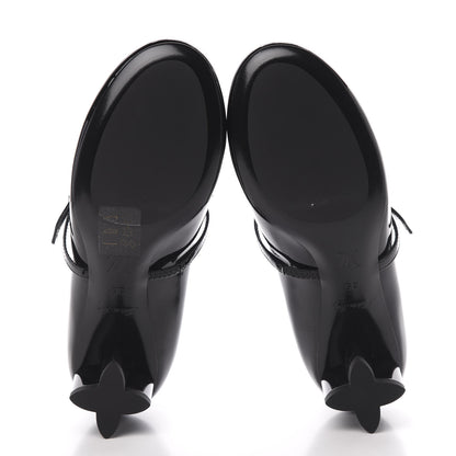 Louis Vuitton Patent Uniformes Silhouette 40mm Pumps 35 Black 5 of 8