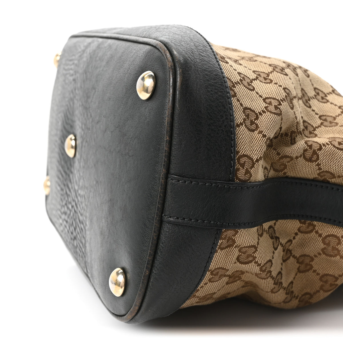 Gucci Monogram Medium Top Handle Bag Brown 10 of 10