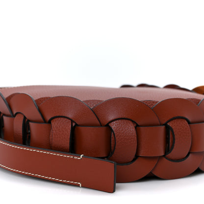 Chloe Small Grain Smooth Calfskin Small Darryl Hobo Sepia Brown 10 of 11