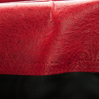 Balenciaga Agneau Classic Hardware Money Wallet Rouge Coquelicot 7 of 7