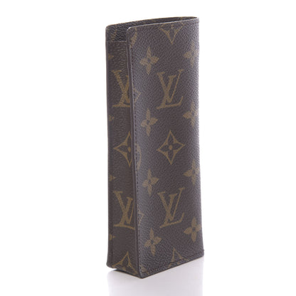 Louis Vuitton Monogram Etui a Lunettes Simple Eyeglass Case 3 of 6