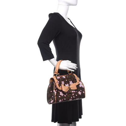 Louis Vuitton Monogram Cherry Blossom Sac Retro Bag Brown 2 of 14