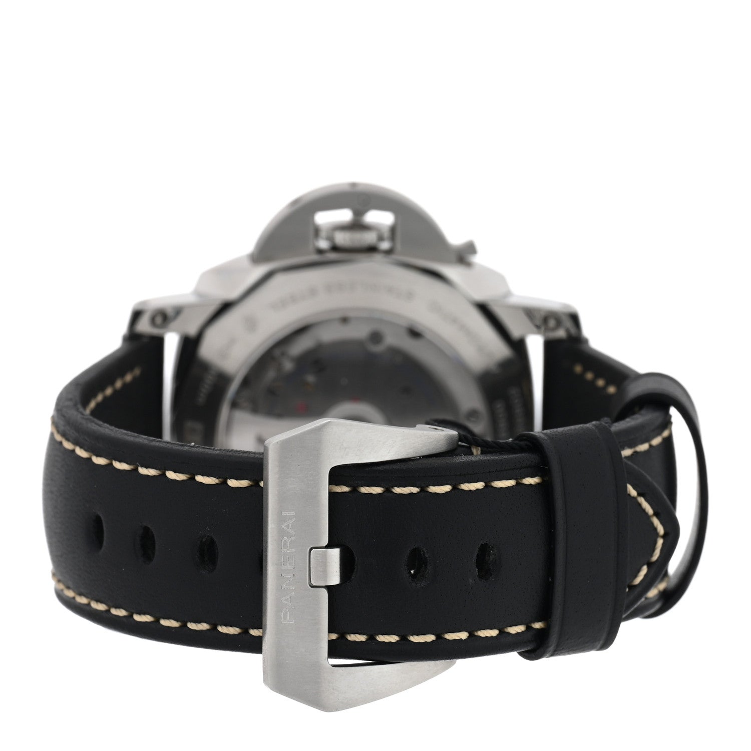Panerai Stainless Steel Calfskin 44mm Luminor 1950 Fu Automatic Watch Black PAM00498 3 of 6