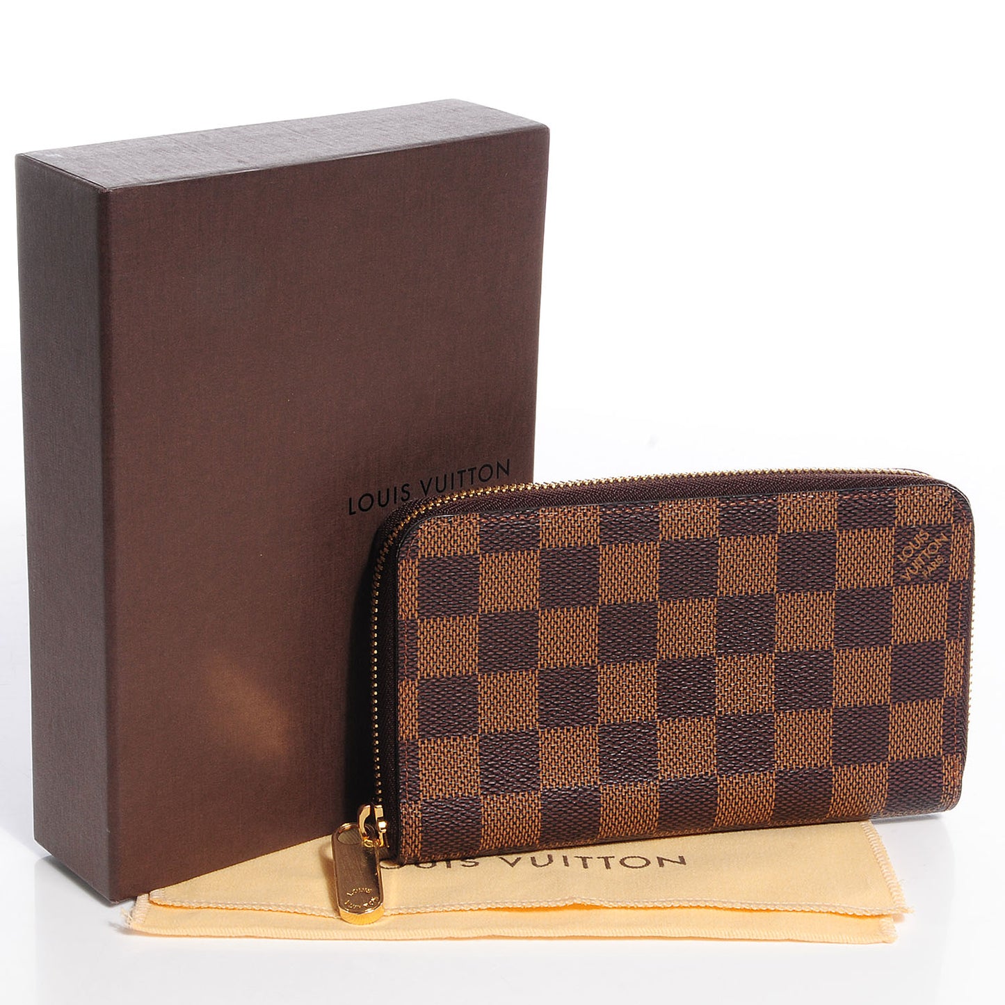 Damier Ebene Zippy Compact Wallet